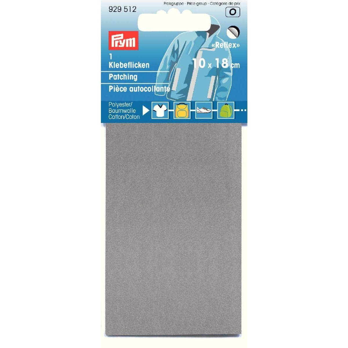 Prym 929512 Patching adhesive reflective 10 x 18 cm silver-coloured