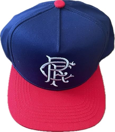 Castore Unisex Blue Rangers Fc Snapback Hat, Royal Flat Peak Baseball Cap