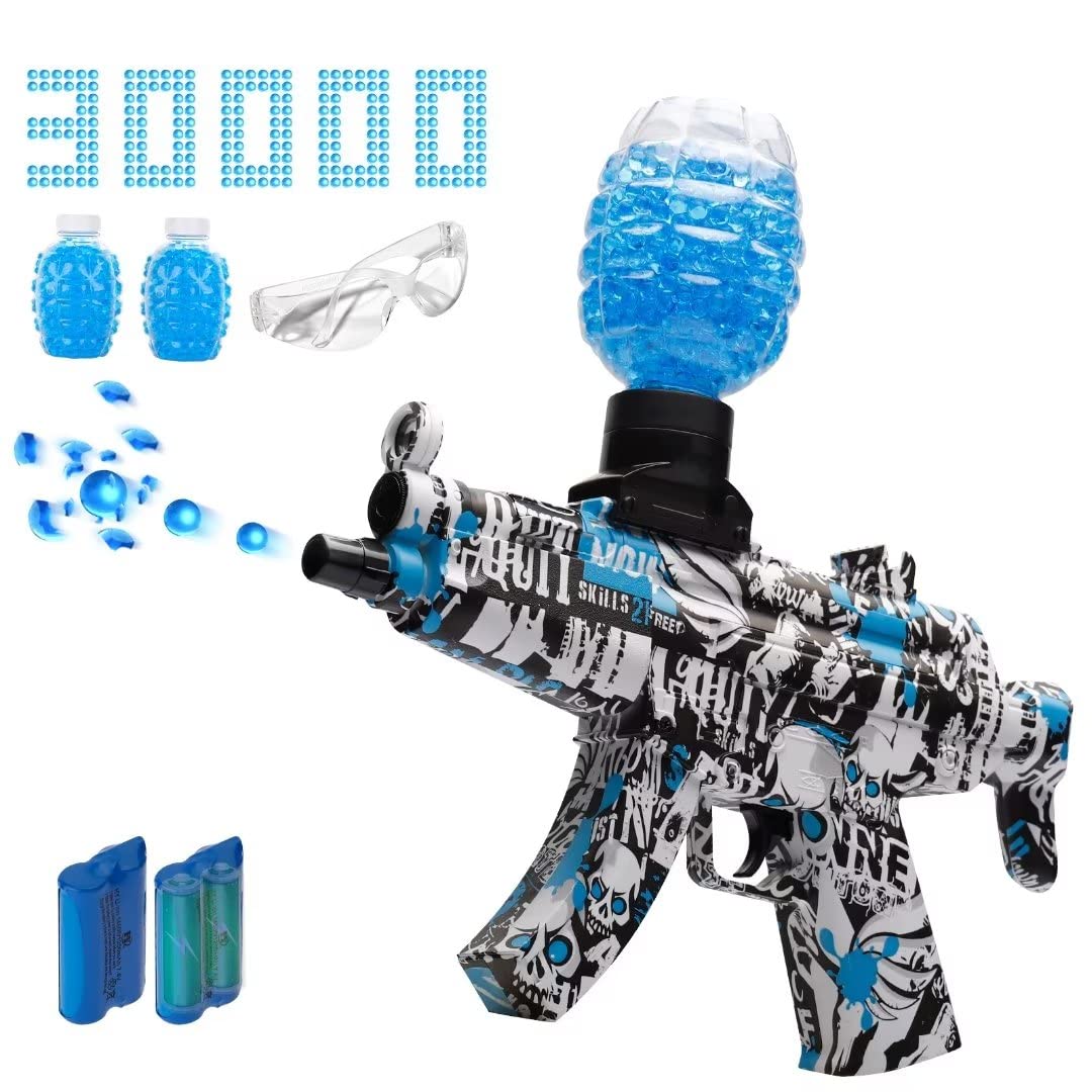 Buy Splatter Ball Gun , Gel Blaster with 30000 Water Ammo, MP5 Toy Gun