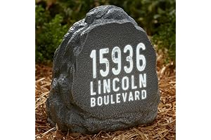 Personalized Solar-Powered LED House Sign: Illuminate Your Abode with Style