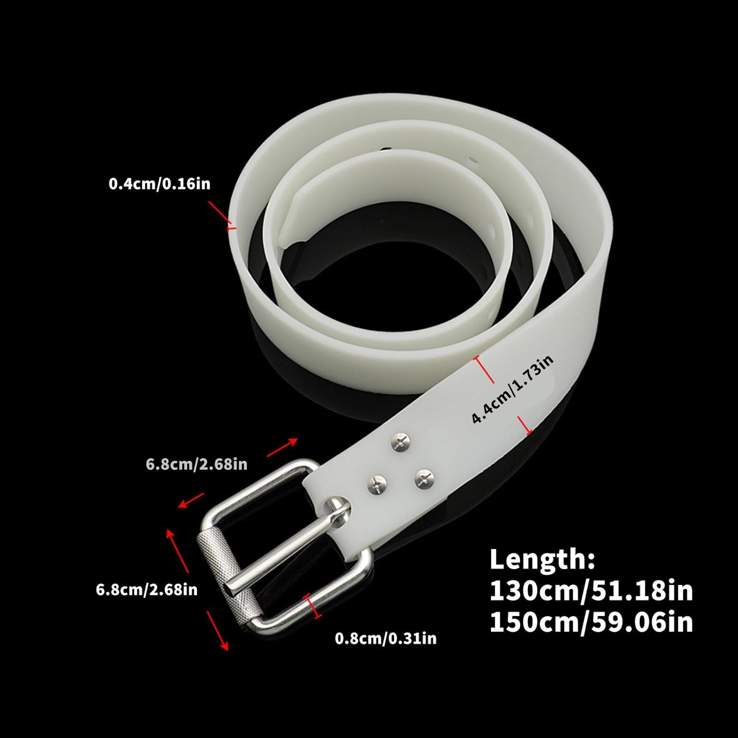 Scubas Waist Belt for Snorkeling Scubas Diving Spearfishing Water Sport Dive Weight Silicone Weight