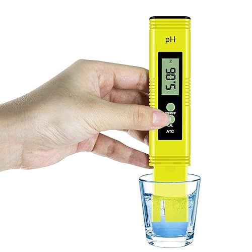 Vista 4 de iPower LGTESTWATERPHV1 Medidor digital de pH, 0.01 de alta precisión, probador de calidad del agua para agua potable doméstica, piscinas, acuarios