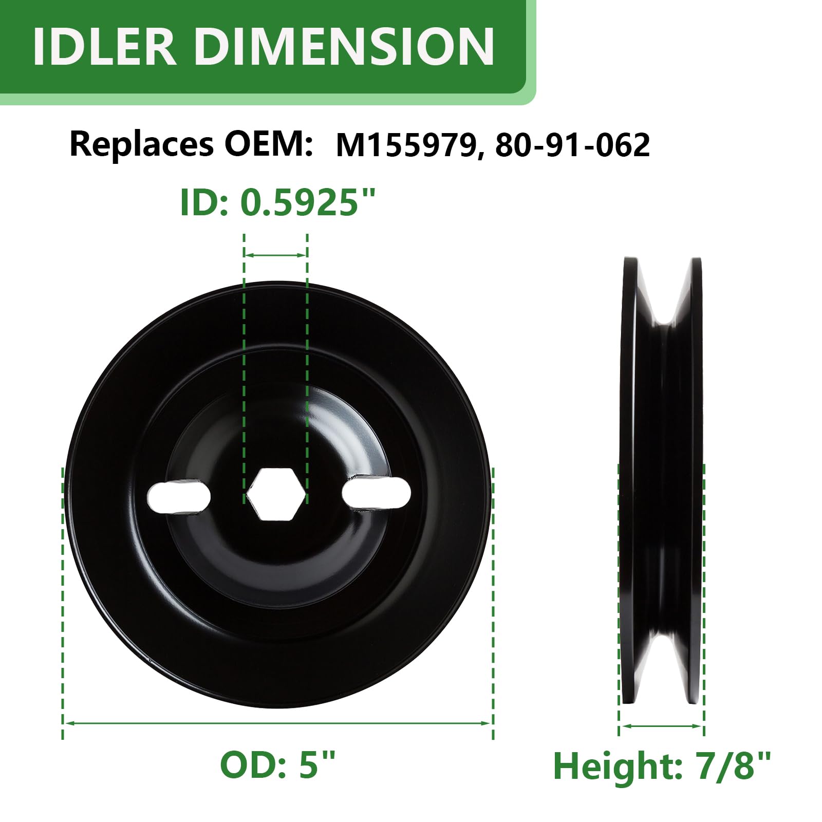 Kit de reconstrucción para cortacésped de 48 cubiertas compatible con John Dee re 155C LA130 LA140, incluye 3 husillos GX21694 GY21098, 3 cuchillas AM141035, 1 tensor GY20067, 2 tensores GY22082, 3