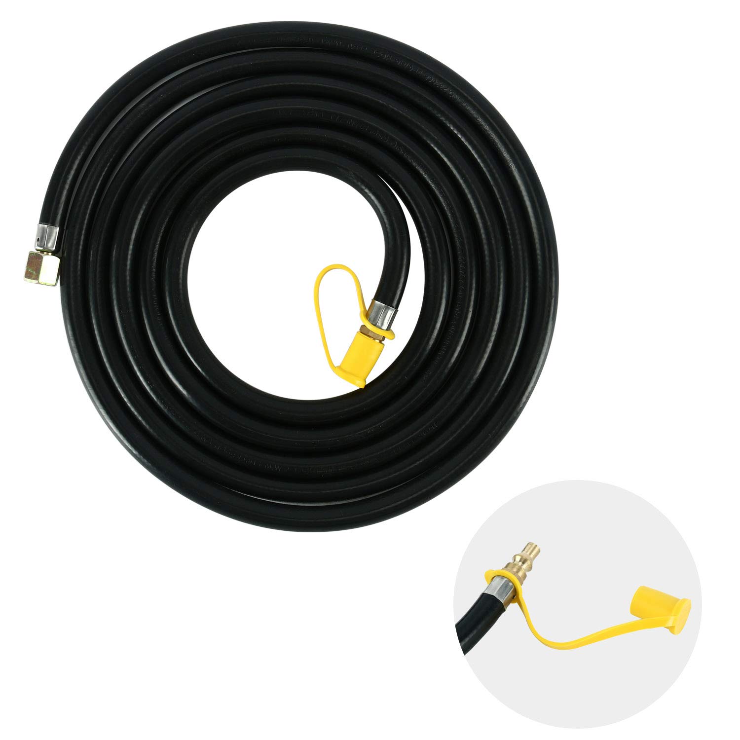 Buy YAETEK 12 Feet Propane RV Hose, RV Stove Hose Connect Barbeque to