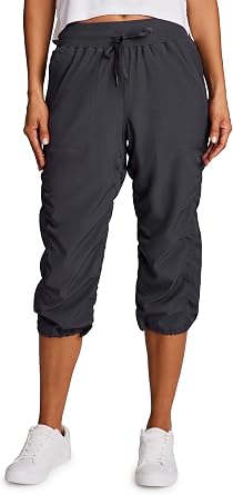 بنطلون RBX Active Capri للنساء بنطلون رياضي خفيف الوزن للنساء بنطلون كاجوال مع رباط
