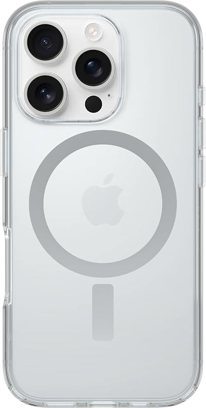 OtterBox iPhone 16 Pro Symmetry Series Clear Case - Clear (Ships in polybag, Ideal for Business customers)