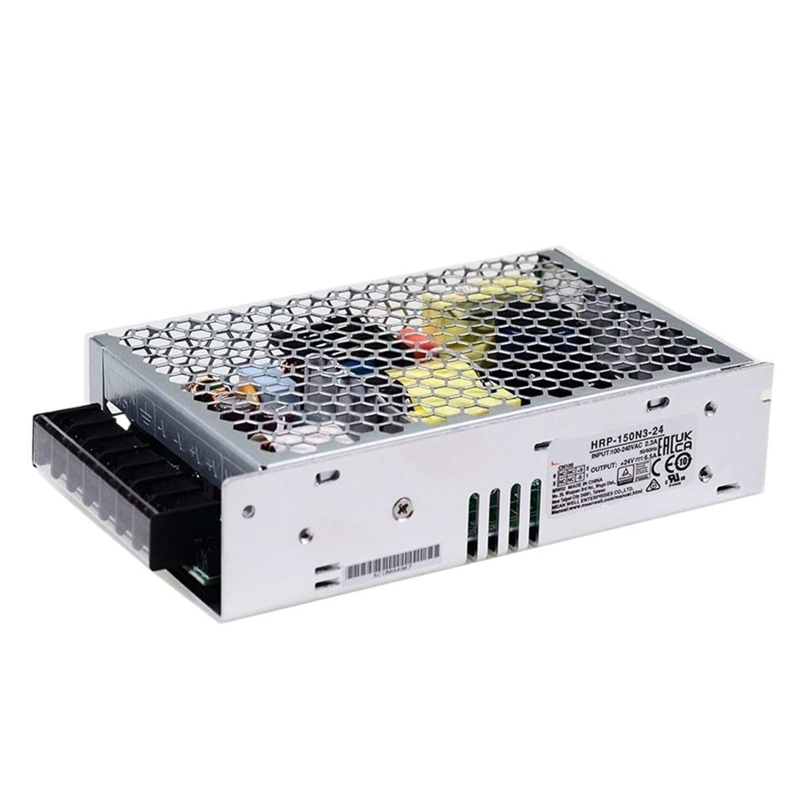 Alimentation 156W 24V HRP-150N3 à forte capacité de surcharge