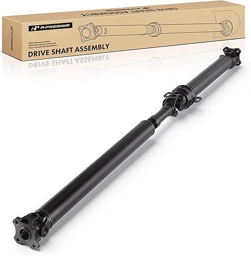 A-Premium Conjunto de eje de transmisión de propulsión trasero de 66.65 pulgadas compatible con Toyota Tacoma Base 2005-2014, TRD Sport 2010,