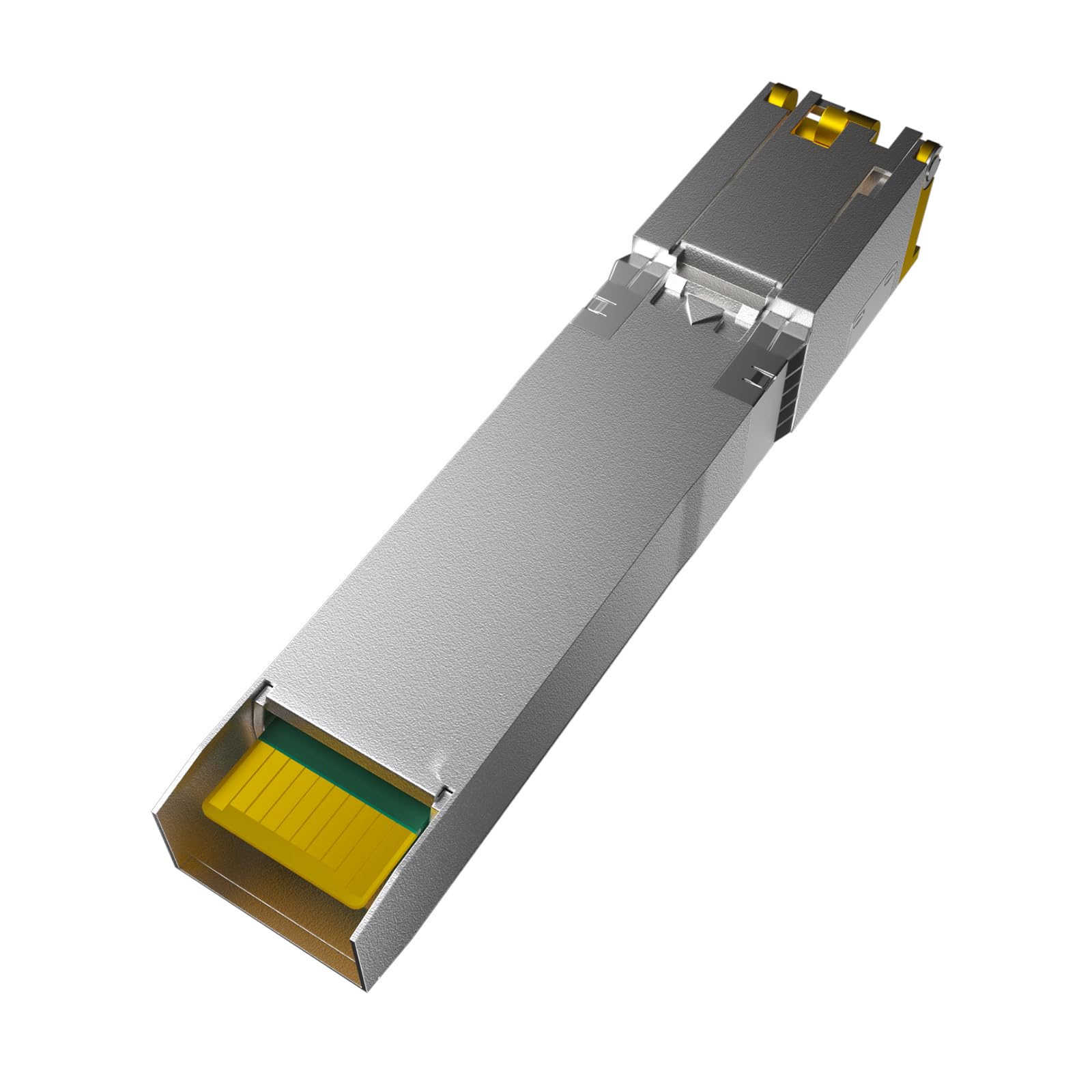 10GBase-T RJ45 SFP+ Modul, 10G Kupfer SFP+ Transceiver, Ethernet SFP Modul bis zu 30 Meter, Plug and Play Hot Pluggable, langlebig und hochkompatibel