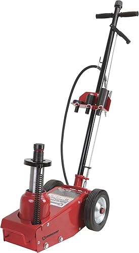 Strongway Gato de piso de servicio hidráulico de aire de elevación rápida de 35 toneladas