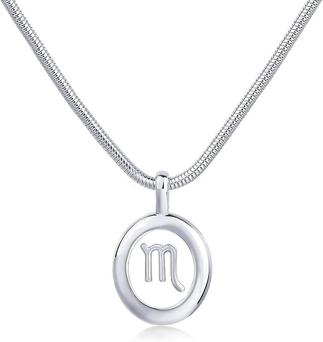 PAVOI 14K Gold Plated Unique Floating Astrology Pendant Necklace for Women - Horoscope Charm Necklace - Dainty Zodiac Gifts