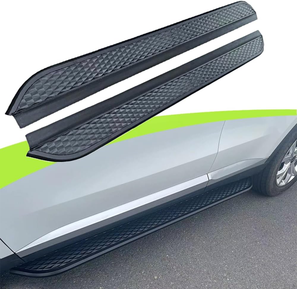 2Pcs Aluminum Running Boards Fixed Nerf Bars Side Steps with Brackets Fit for Acura MDX 2014 2015 2016 2017 2018 2019 2020 2021 (24)