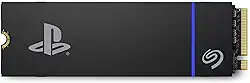 Seagate Game Drive PS5 NVMe SSD para PS5 1TB Unidade interna de estado sólido - PCIe Gen4 NVMe 1.4, oficialmente licenciado, até 7300MB/s com dissipador de calor (ZP1000GP3A1011)