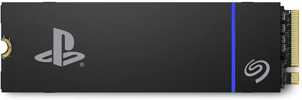 Seagate Game Drive PS5 NVMe SSD para PS5 1TB Unidade interna de estado sólido - PCIe Gen4 NVMe 1.4, oficialmente licenciado, até 7300MB/s com dissipador de calor (ZP1000GP3A1011)