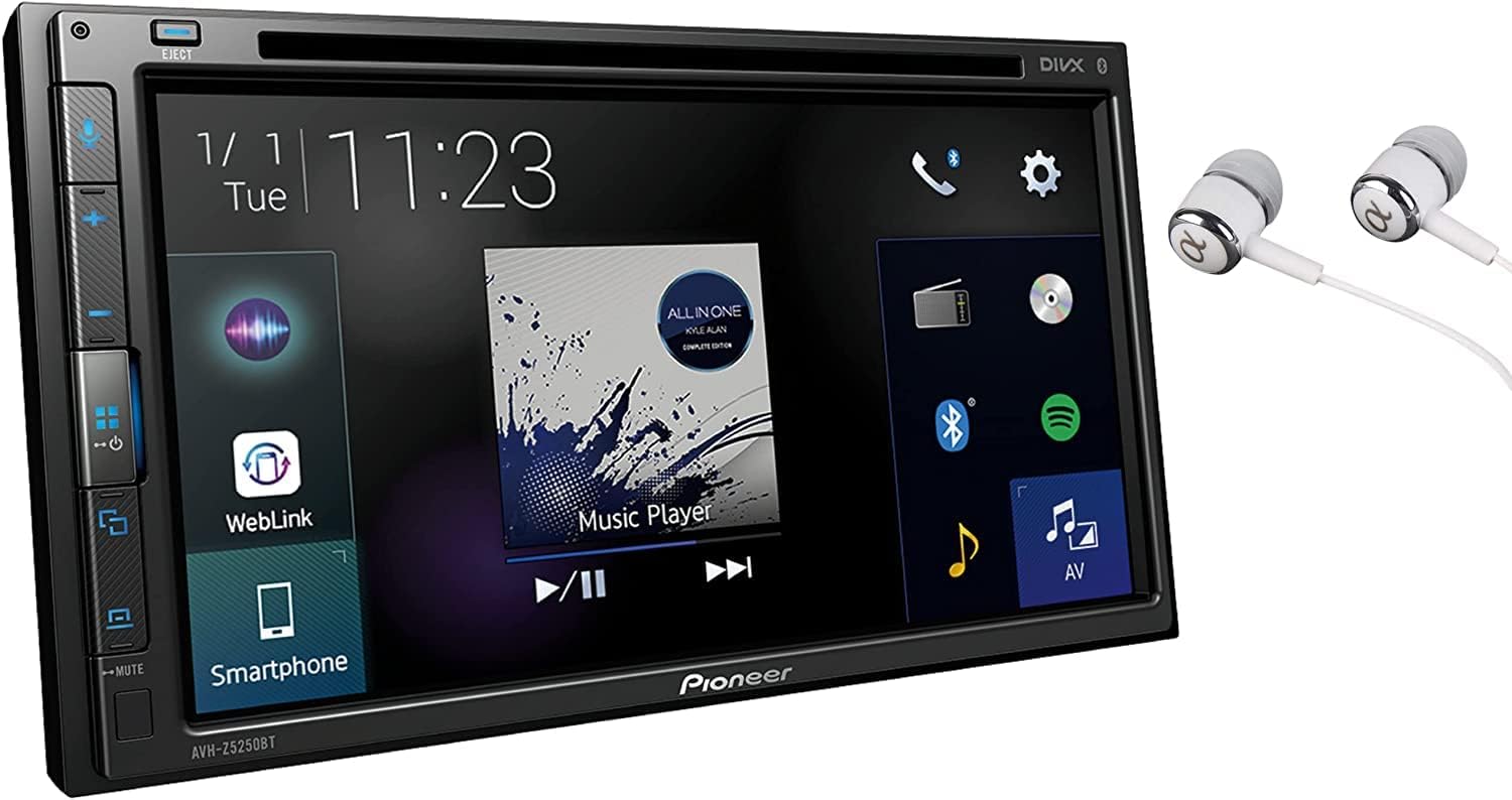 Pioneer AVH-290BT 6.2" Resistive Touchscreen, Bluetooth, Back-up Camera Ready - Digital Media DVD Receiver
