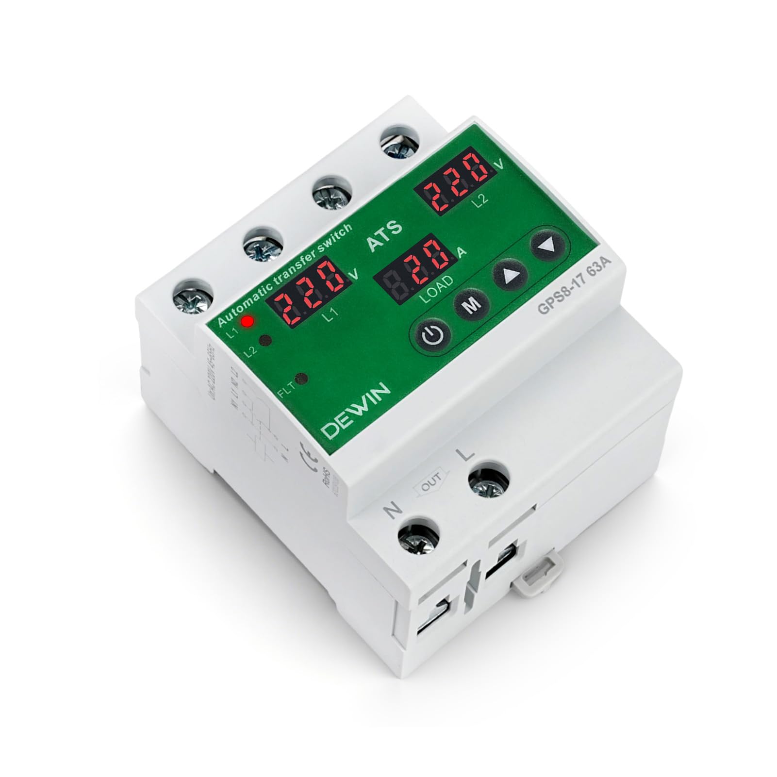 Automatyczny przełącznik ATS 63A AC 220V ATS