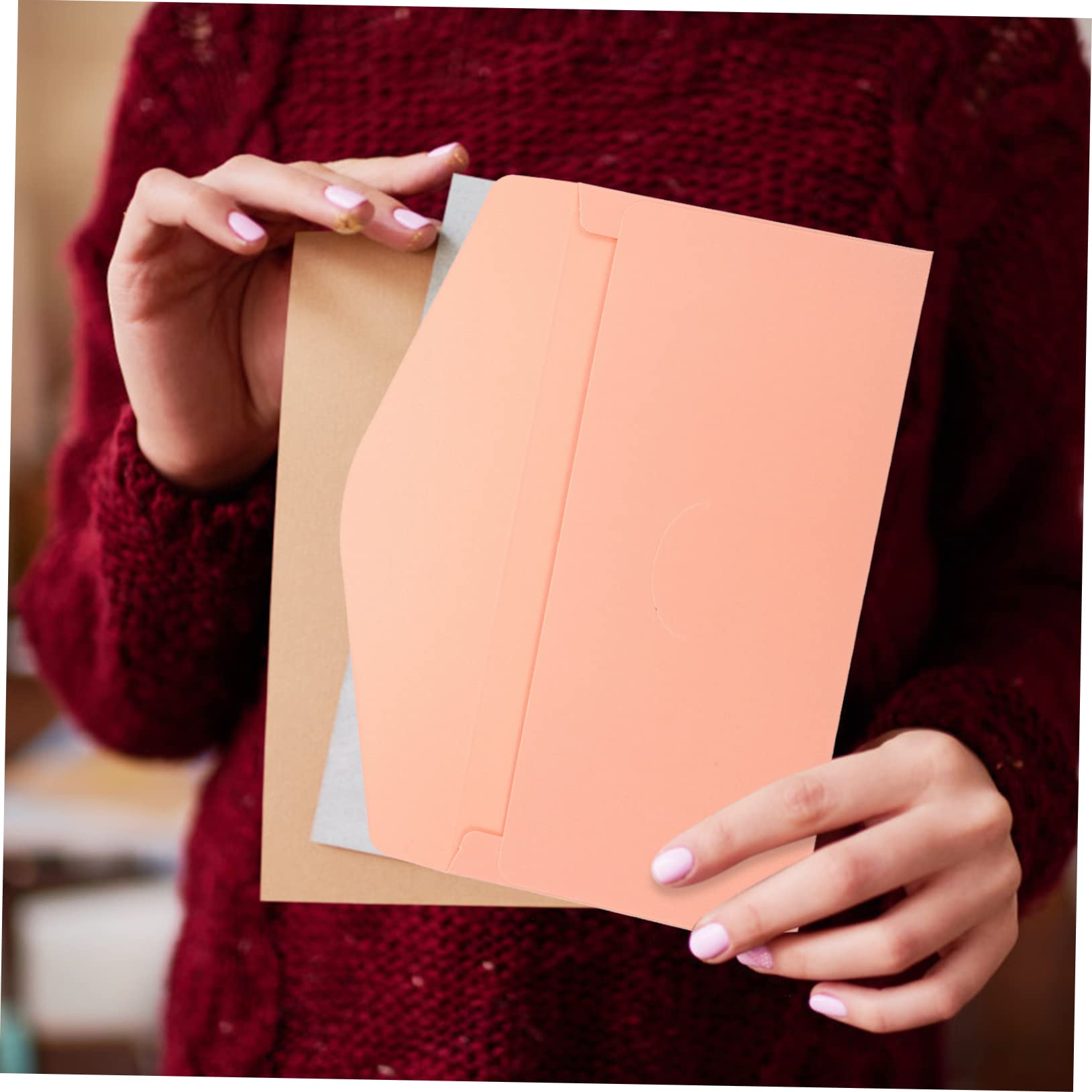 Buste per Inviti Eleganti 50 Pezzi in Carta Perlata