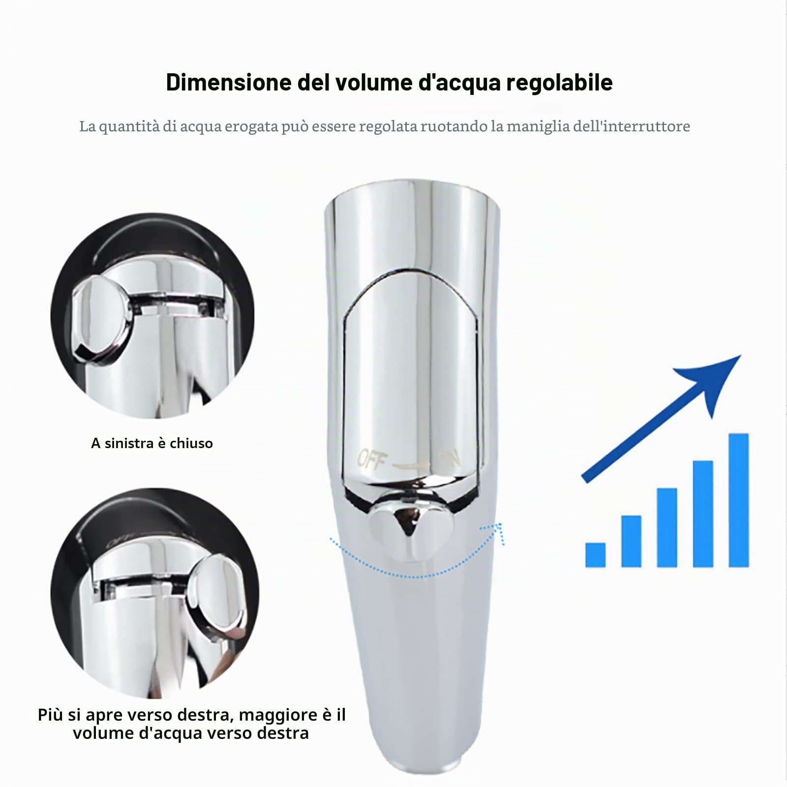 Doccetta bidet a mano, doccetta regolabile ABS Cromo kit spray per pannolini per bambini, con erogatore per rubinetto, tubo e gancio o supporto a parete