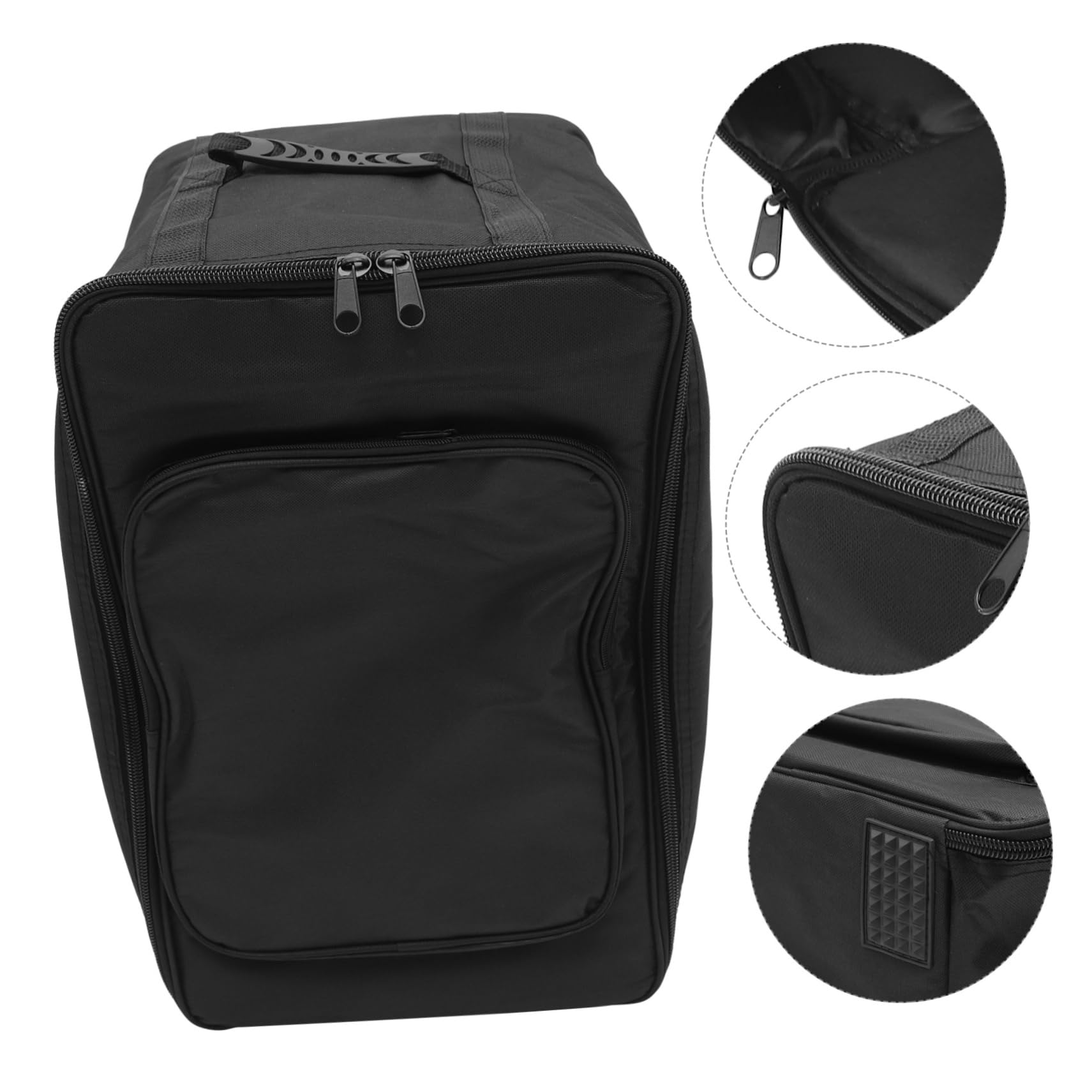 Mochila para Batería de Tela Oxford Almacenamiento para Tambores y Diseño Acolchado Negro para Transporte Cómodo Varios estilos