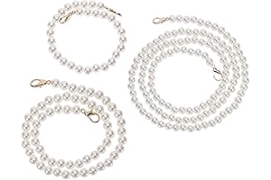 PENTA ANGEL Purse Chain Strap Replacement: Chic Pearl Strap Elevation for Handbags