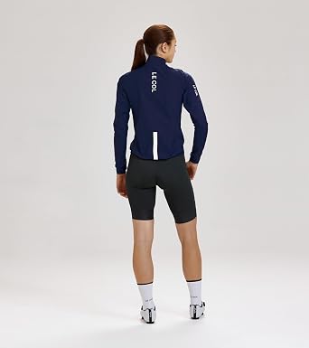 LE COL Women's Pro Lightweight Rain Jacket | Long Sleeve Cycling Coat | Waterproof, Wind Resistance, Packable(US, Reg, S-XL)