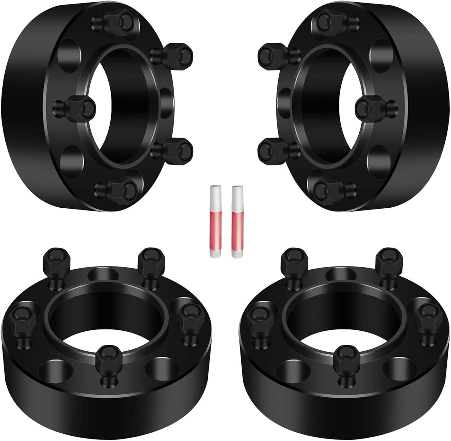 GDSMOTU 2" 5x150 Hubcentric Wheel Spacers with M14x1.5 Studs (110mm Bore)