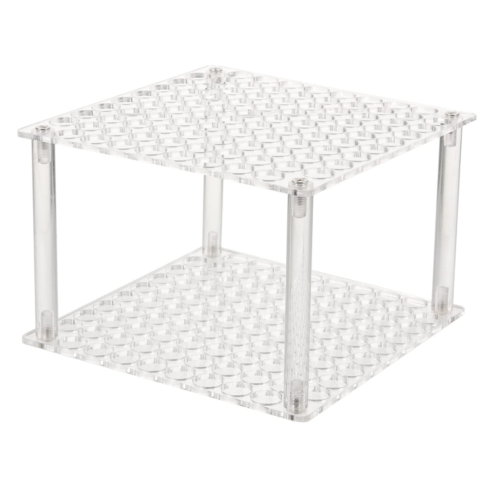 4pezzi Portapenne Acrilico Trasparente Per Ufficio e Casa Organizer Per Pennelli e Matite Supporto Per Articoli Da Scrivania Design Elegante e Funzionale Per Studio e Atelier