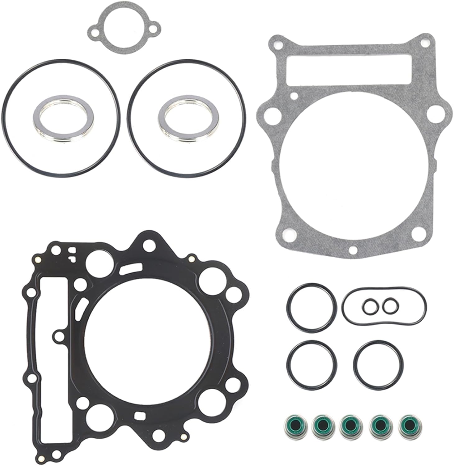 Silscvtt Top End Head Gasket Kit Replacement for Yamaha Rhino 660 Grizzly 660 2002-2008