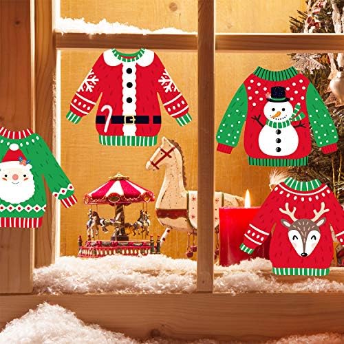 Ugly Sweater Shaped Paper DIY Cut-Outs 