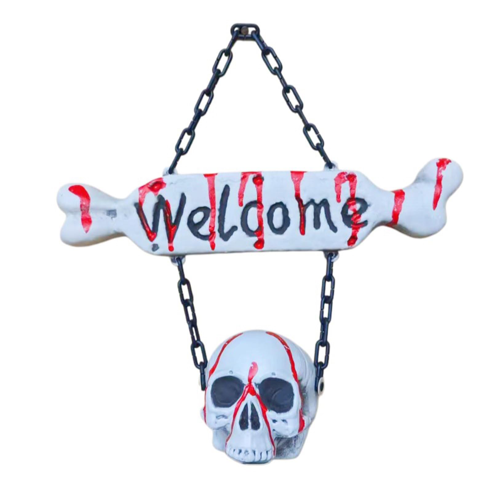 PANGBOER Skeleton Couple Wedding Theme Horror Decoration for Halloween Parties and Themed Party Decorative Ornament P