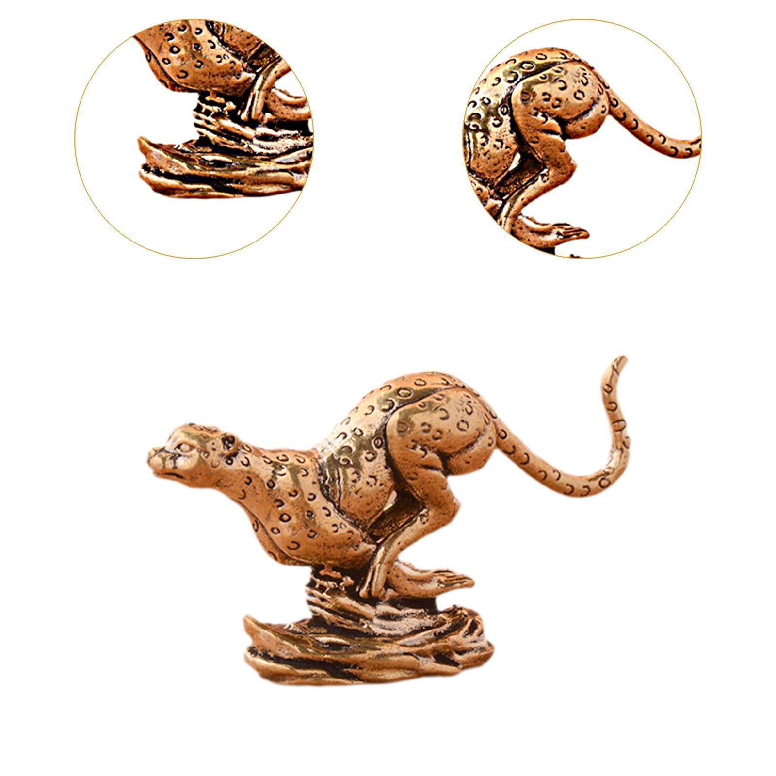 苔むす木工　オブジェ　チーター　ヒョウ 苔むす木工 オブジェ チーター ヒョウ 苔むす木工 オブジェ