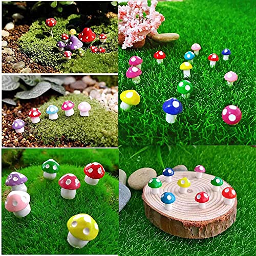 104 Pcs Miniature Fairy Garden Accessories, Including Fairy Garden Animals, Mini Garden Houses And Diy Fairy Garden Dollhouse Decoration,Miniature Figurines, Micro Landscape Ornaments, Garden Diy Kit #TOP3