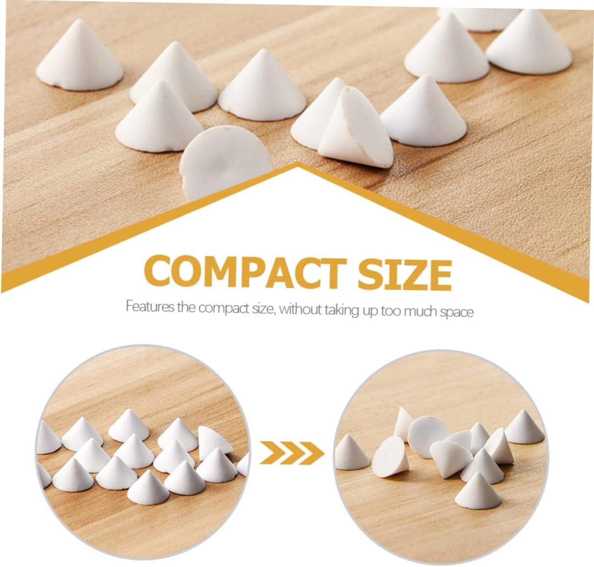 LALAFINA 80pcs Ceramic Pottery Kiln Nails Durable Oxide Support Tools for Pottery and Sculpture Crafts High-Temperature Resistant for DIY Projects and Stoneware Firing