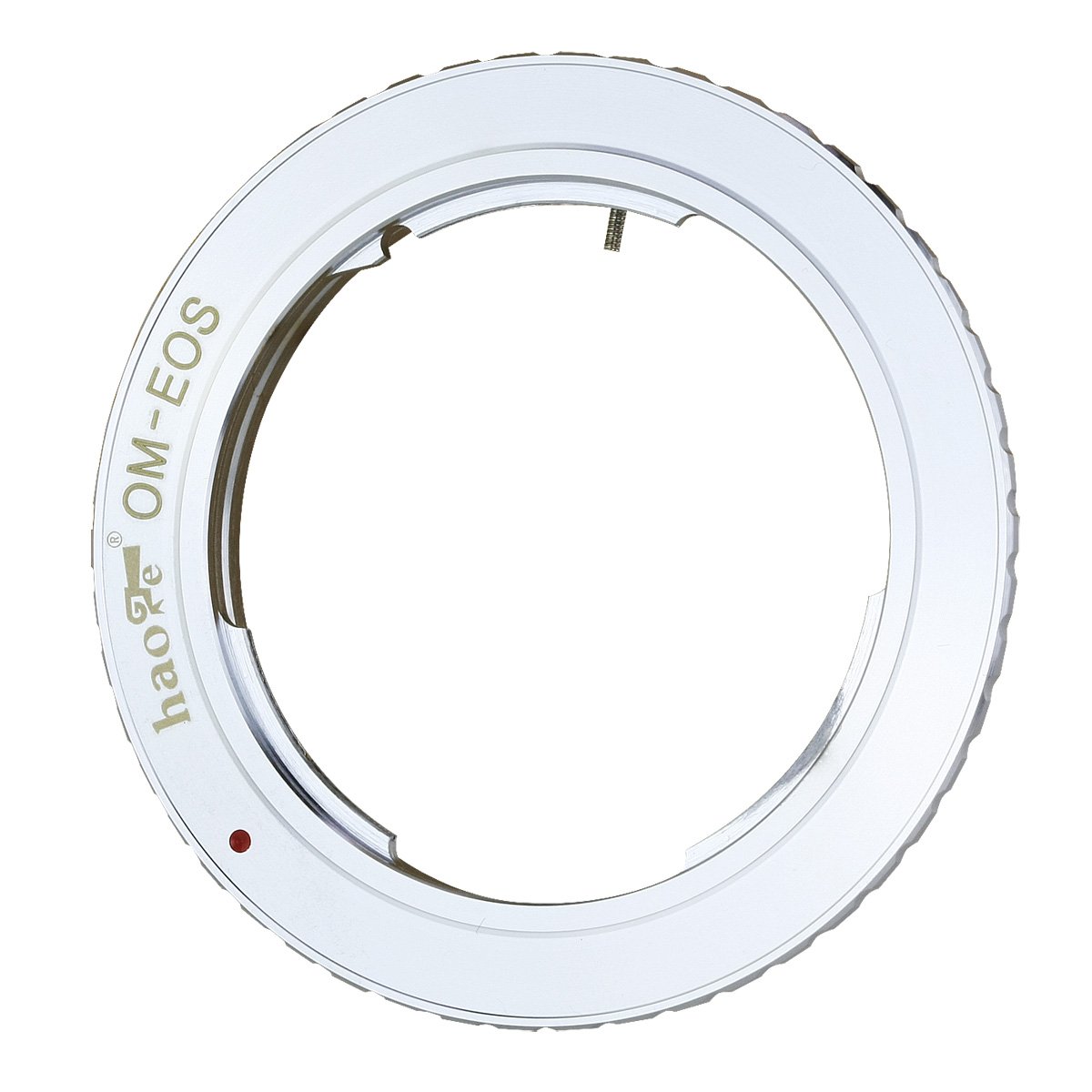 Haoge Lens Mount Adapter for Olympus OM Zuiko Lens to Canon EOS EF EFS Rebel Camera 1D, 1DS, Mark II, III, IV, 5D, Mark II, 7D, 40D, 50D, 60D, 70D, T2i, T3, T3i, T4i, T5i, SL1
