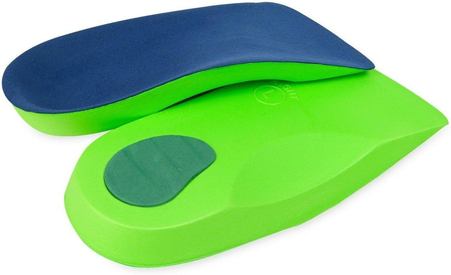 3/4 Length Slim Fit Insoles Arch Support Shoe Boot Inserts Orthotic Foot Supports Insole Flat Feet Insert and Low Arches High-Density Women Men (L 9-10.5)