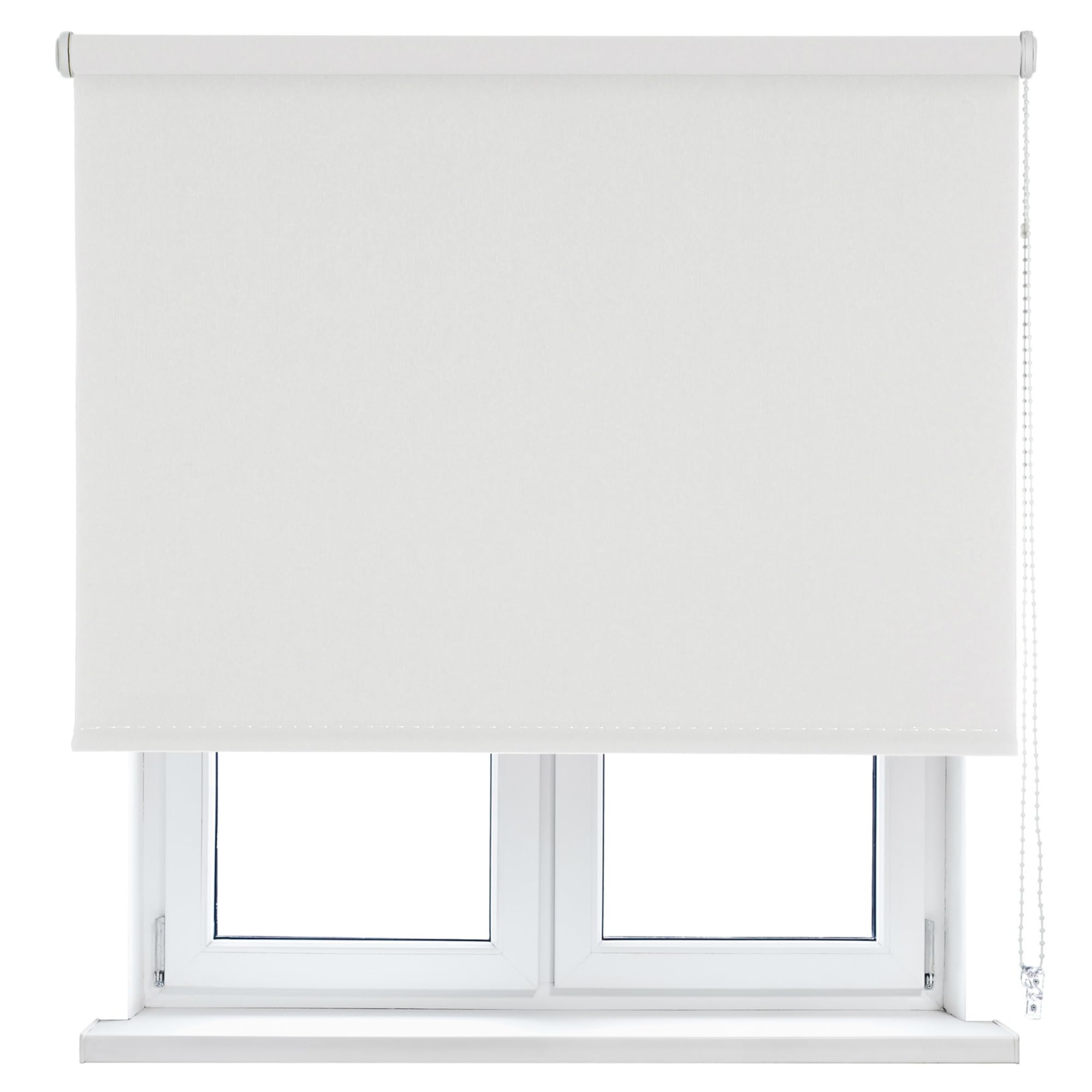 VIEWTEX Thermal Blackout Roller Blind, White, 75 x 250 cm, Blocks the Light, 5 Year Warranty