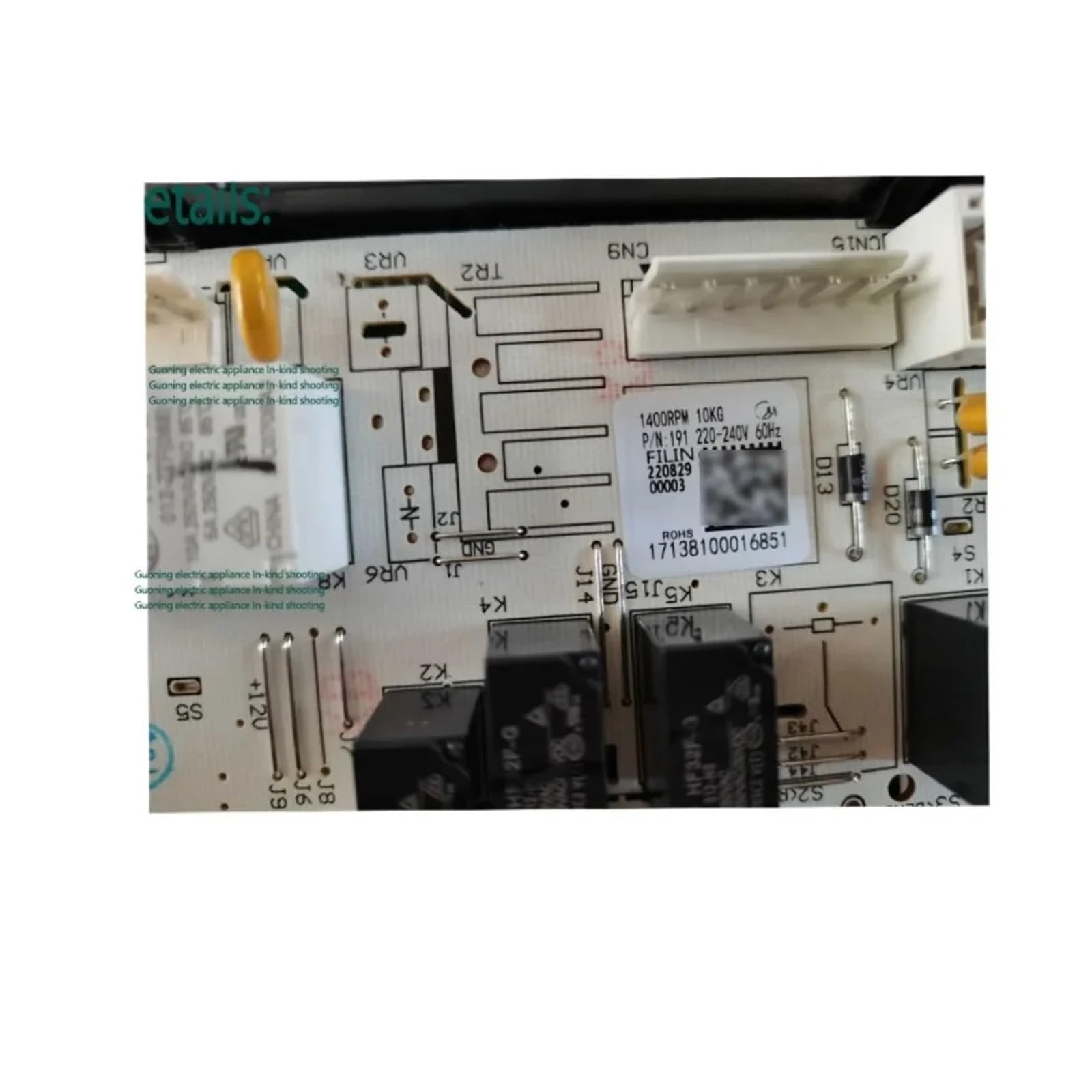 Tablero De Control De Lavadora, Compatible Con Midea