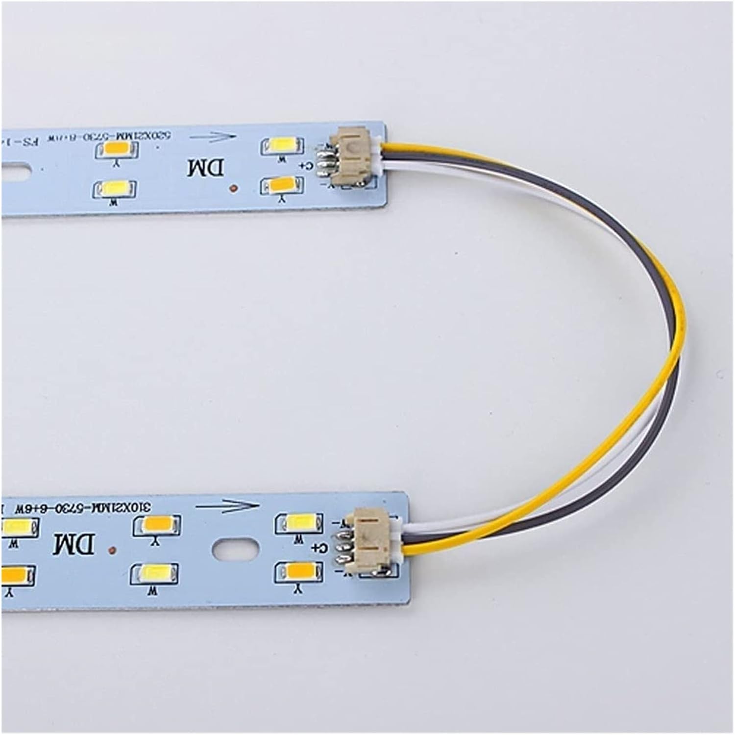 Ceiling Fans with Lamps,Retrofit Light Kit, Ceiling Lamp Replacement Panel, Modification Board Light Strip, Ceiling Fan Light Bulb Replacement/12Inx8(48W)