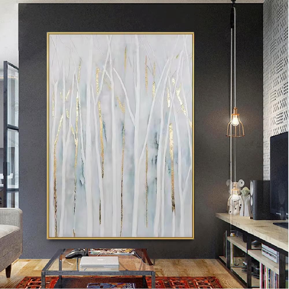 AEFOUU Wall Art Canvas Picture Print Abstract Oil Painting On Canvas Artwork Modern Wall Art Picture Decor Living Room Home(80x140cm/32x55in/Internal Frame)