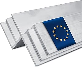 Stahl-Shop24 Z-Rail, Aluminium, 20 x 20 x 2 mm, 1000 mm, Raw for Furniture Construction, Camper Expansion, Interior Cladding, Technical Profiles, Mounting Profile, DIY Projects, Universally Combinable