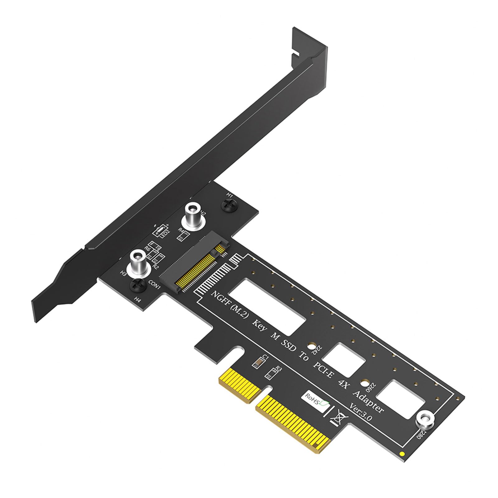 M Key Interfaces NVME HDDs To PCIExpress PCIE 4 Converters Card Computer Extension Adapter Card