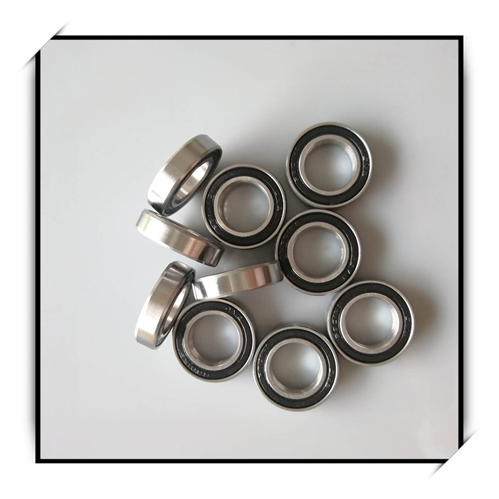 10Pcs Stainless Bearing ABEC-7 8x16x5 Mm Miniature 688RS Ball Bearings 618/8RS Bearing 688 2RS Tool accessories