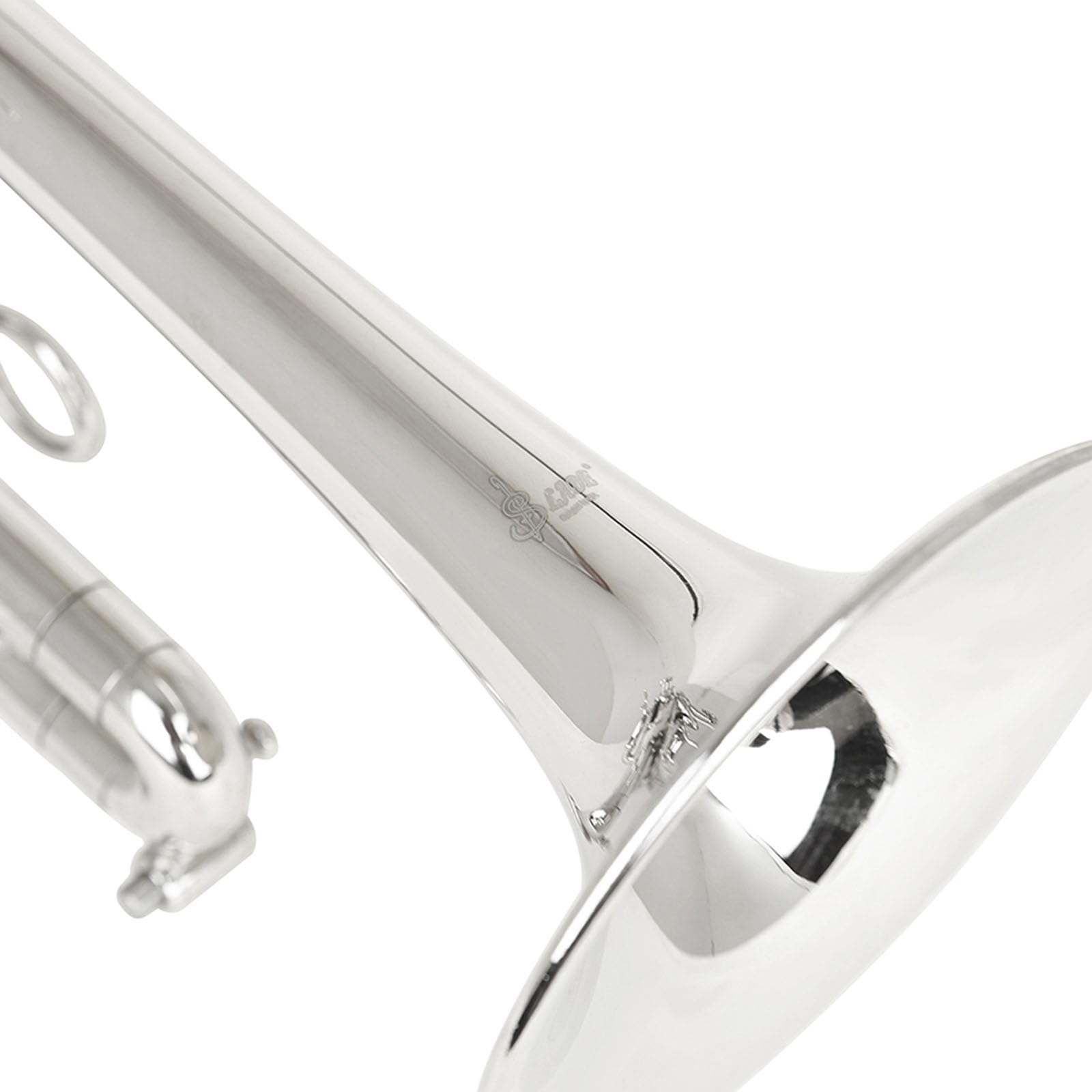 Einsteiger Trompeten Set, Standardinstrument inklusive Handschuhen, Stoff und Tragetasche für neue Schüler Standard Trompete für Anfänger