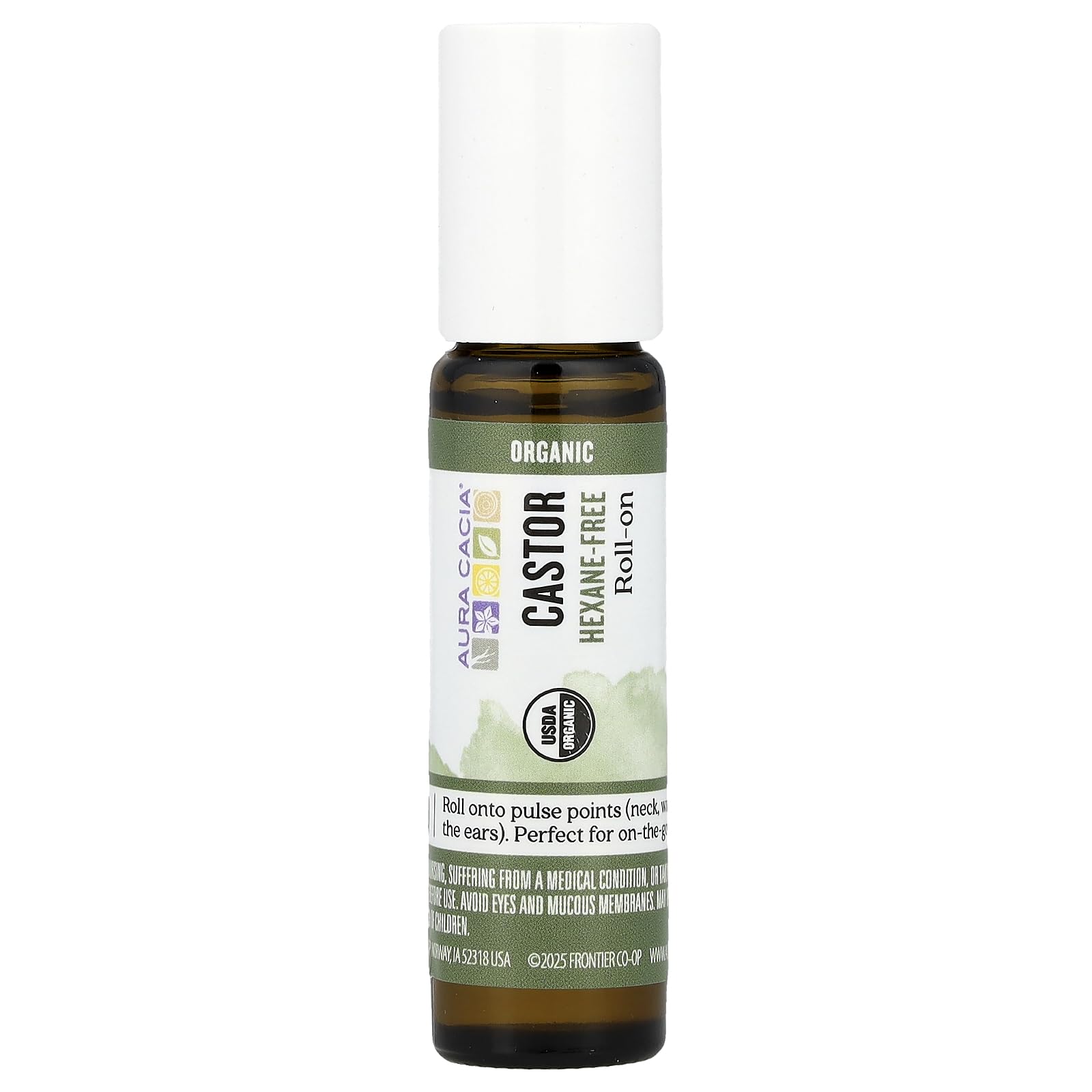 Aura Cacia Castor Oil Roll-On