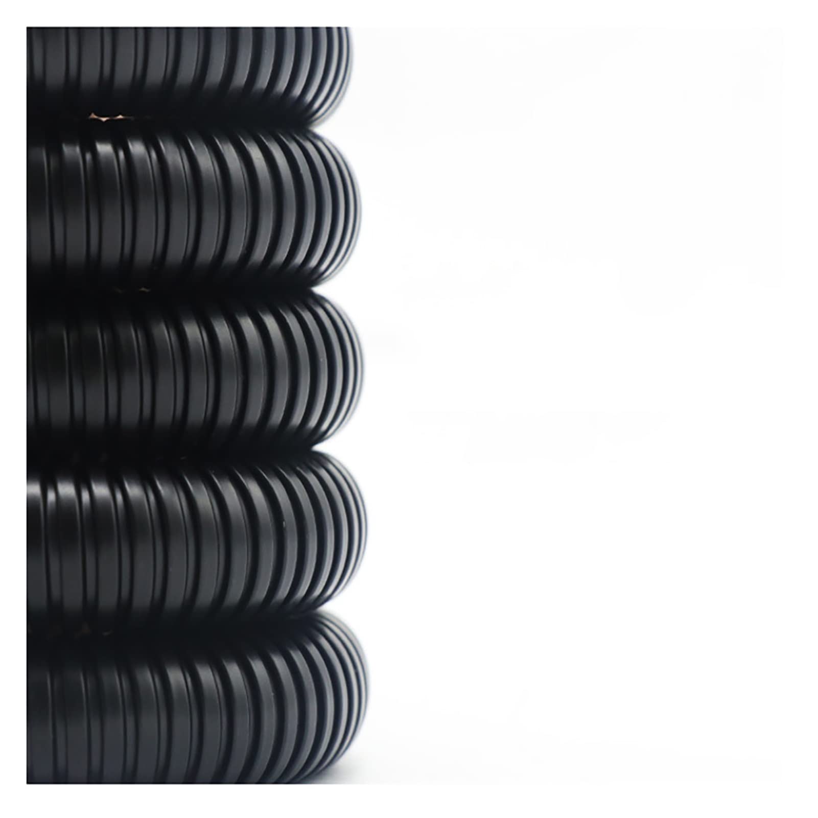 1,5/2,0 m Doppio Blocco Matt Balck SUS 304. Raccordi Neri Raccordi for Tubi di Esplosione - Tubo Flessibile for Doccia Flessibile (Length : 150cm, Specification : OD 14xID 8mm)