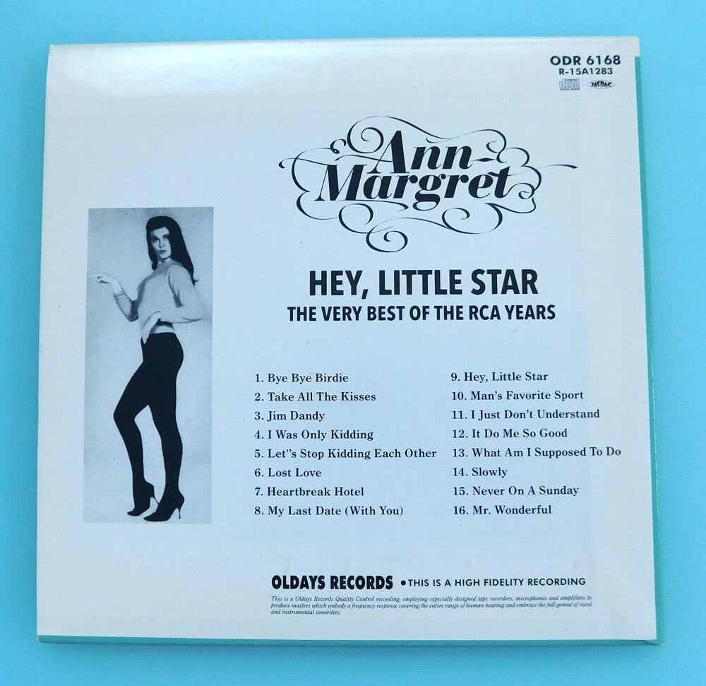 Amazon.co.jp: CD アンマーグレット ANN-MARGRET/ヘイ、りとるスター 