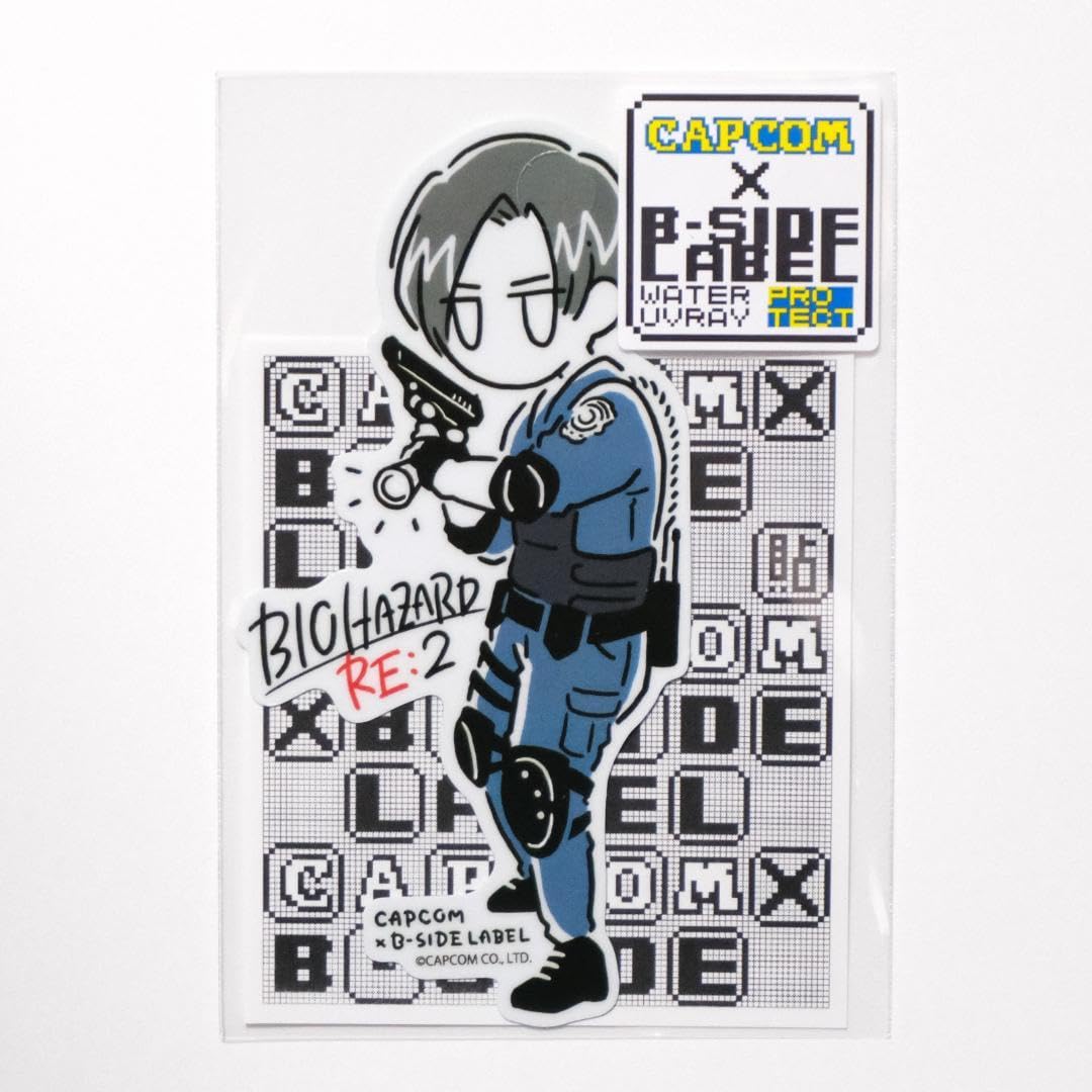 Amazon.co.jp: バイオハザード レオン B-SIDE LABEL ステッカー : おもちゃ