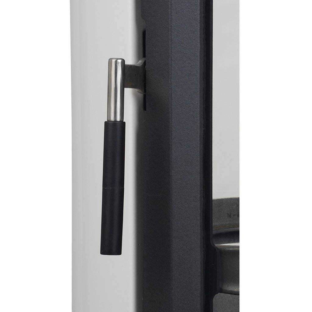 Stufa a Legna La Nordica Fortuna Bifacciale serie top design Bianco Infinity 8 kW