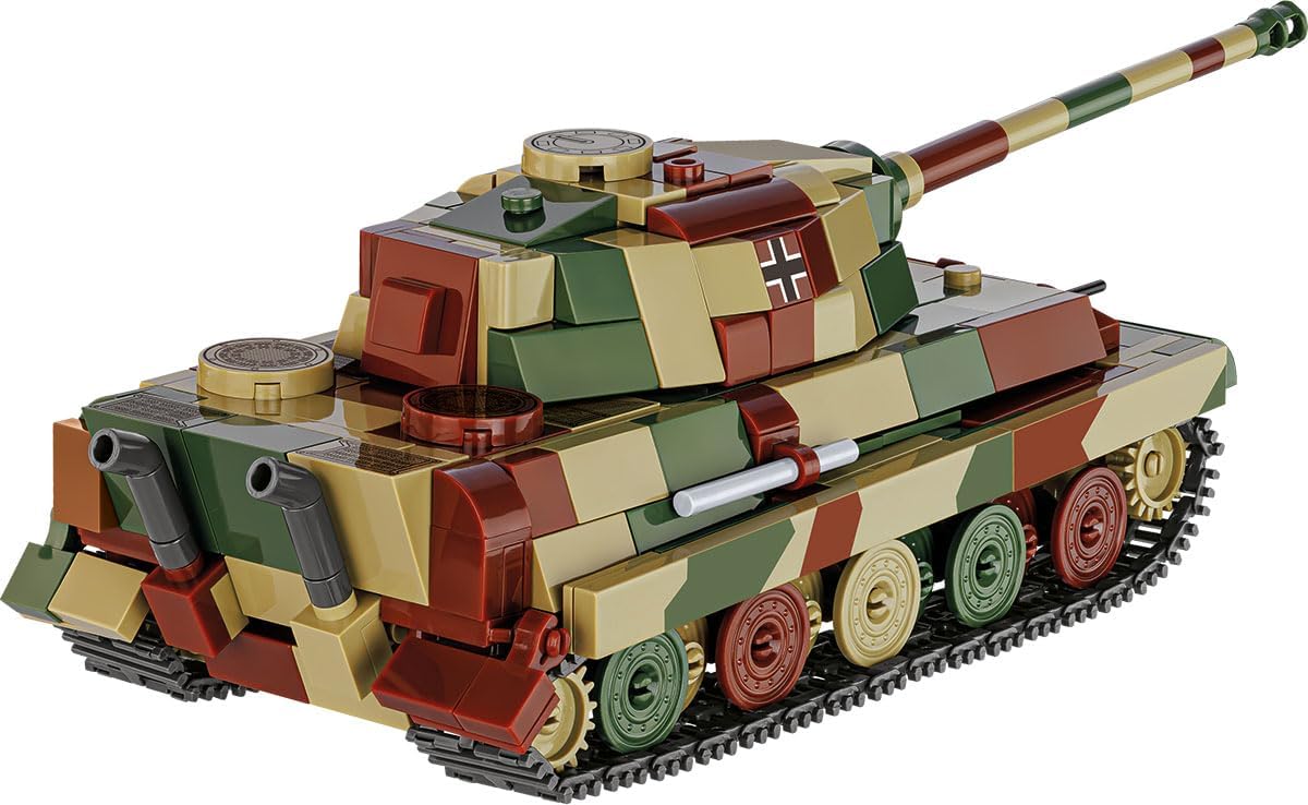 COBI Historical Collection Pz.Kpfw. VI B Tiger II Konigstiger Tank Building Set, 500 Pieces