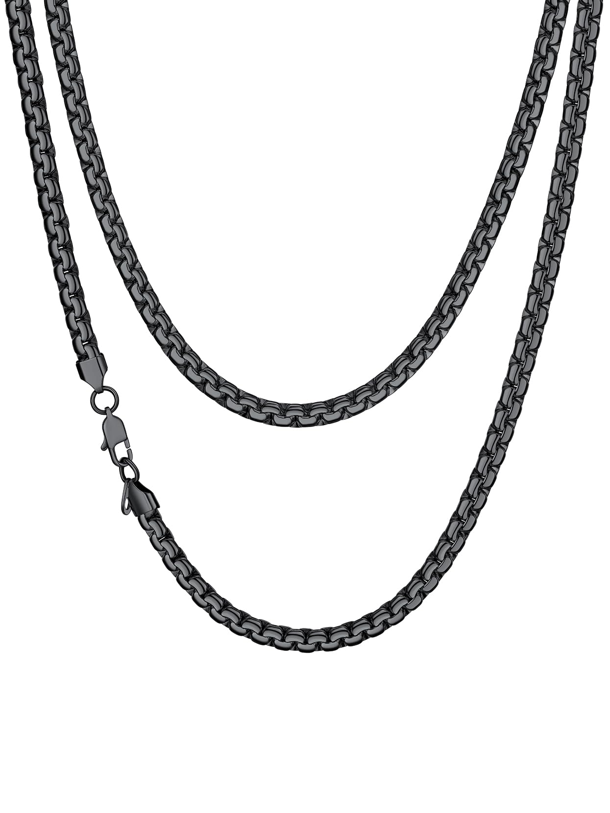 Richsteel Halskette Herren Damen Edelstahlkette Männer Kette
